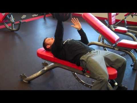 Dumbbell Bench Press (Single-Arm)