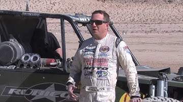 2013 King of the Hammers - Jason Scherer rollover