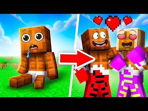 😱 ОТ МИЛОГО *РЕБЁНКА* до ВЗРОСЛОГО ПАРНЯ! СИМУЛЯТОР ЖИЗНИ В МАЙНКРАФТ Minecraft