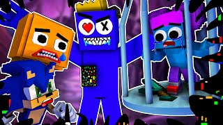 BEST SEASON FNF Corrupted RAINBOW FRIENDS Animations "SLICED" Pibby x Sonic x Annoying Orange