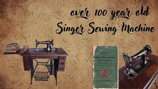 Figuring out my Vintage Singer Sewing Machine