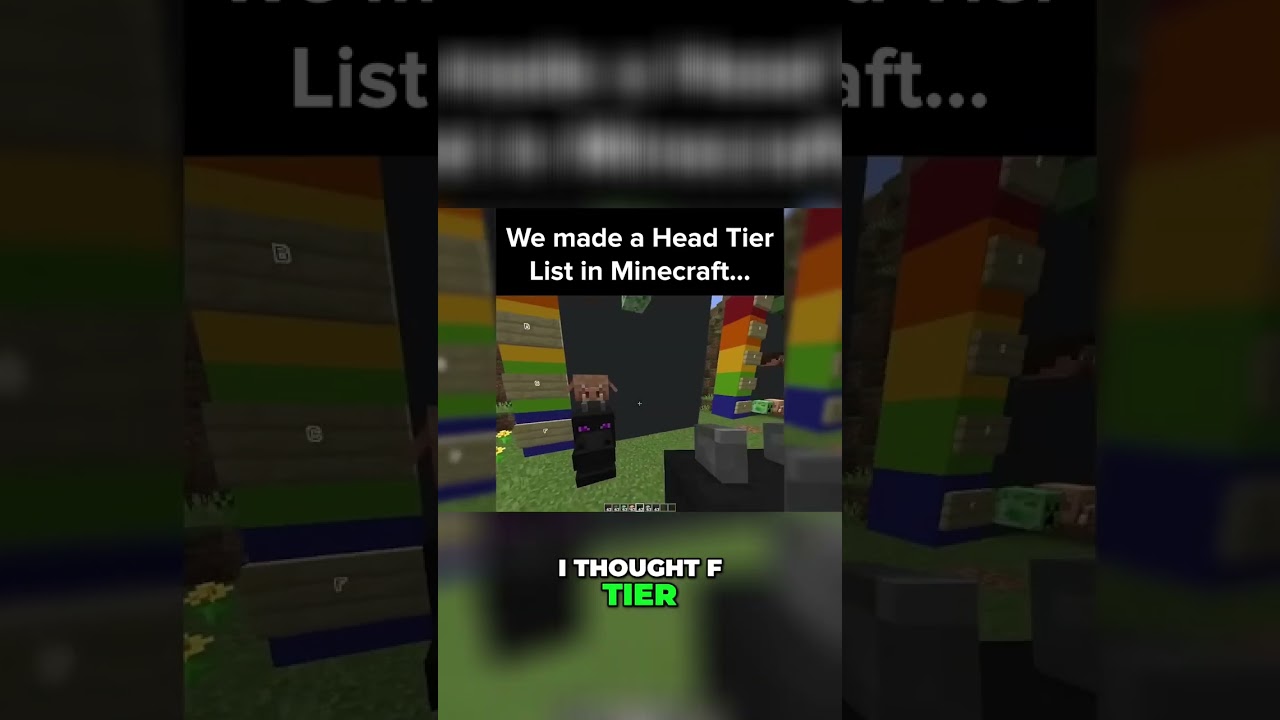 Minecraft Head & Wood Tier List: The ULTIMATE Ranking!