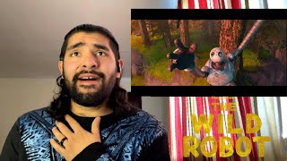 AN UPCOMING DREAMWORKS MASTERPICE!? - THE WILD ROBOT | Official Trailer REACTION