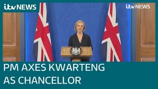 Truss U-turns on corporation tax after sacking Kwarteng as chancellor | ITV News