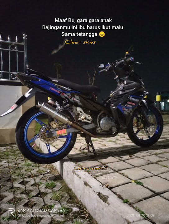 story wa, anak motor Jupiter MX