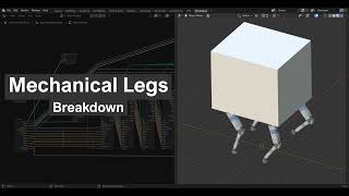 Breakdown - Mechanical Walker with Geometry Nodes