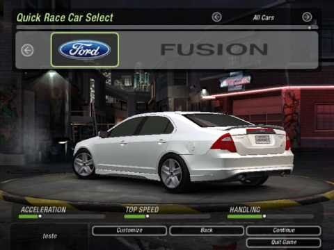 Need For Speed Underground 2 ! Ford Fusion ! Download ! - YouTube