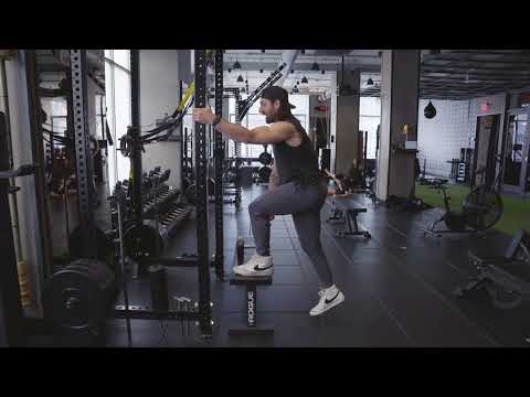 Glute step down