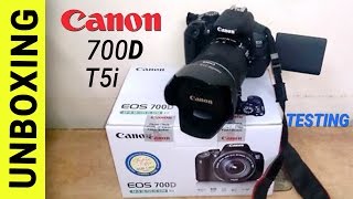 Canon EOS 700D\/ Rebel T5i | Unboxing \& Review | Sample Pictures \& Videos