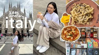 Italy travel vlog🇮🇹 lake como, milan, best restaurants, boat tour, exploring italy, luxury shopping