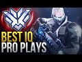 THE BEST IQ PLAYS FROM PRO PLAYERS  - Overwatch Montage