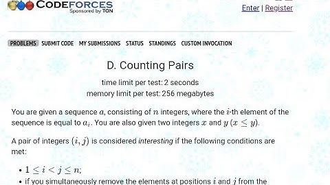 D. Counting Pairs || Codeforces Round 995(Div.3) #codeforces