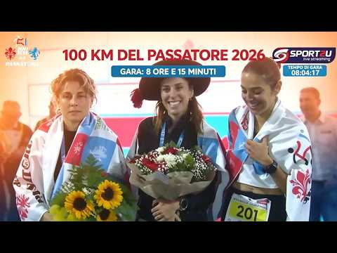 Video LIVE: Daniela Valgimigli e Sara Giomi sul Podio! | 100km del Passatore 2026 (8:15 ore di Gara)