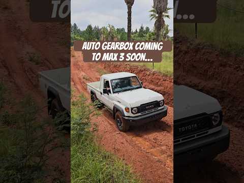 Updated Toyota Land Cruiser 79 Which Will Soon Bring The Option Of An Auto Box To Our MAX 3 Range 