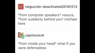 Vsauce Michael Here What If You Were Defenseless
