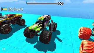 💥Monster Truck Mega Ramp Madness| Extreme Stunts & Insane Crashes 🔥 Mega Ramp Racing (Part 4) screenshot 5