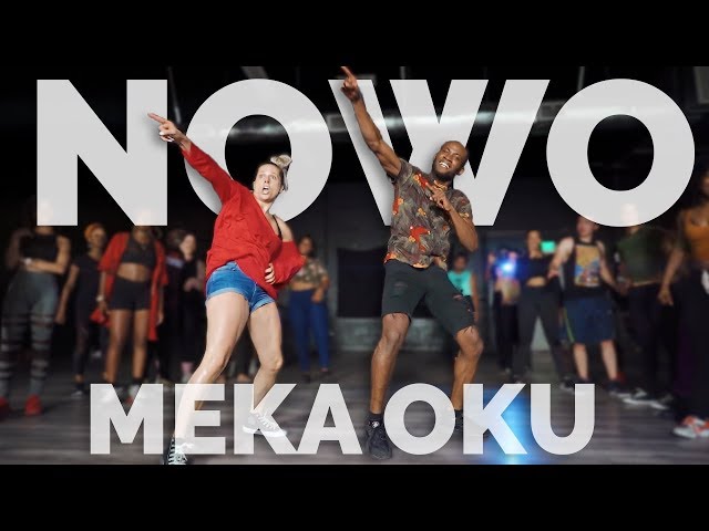 DJ Spinall & Wizkid - Nowo | Meka Oku Afro Dance Choreography class=