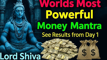 Worlds Most Powerful Money Mantra | See Results from Day 1 | Lord Shiva Mantra | #shiva #lordshiva 