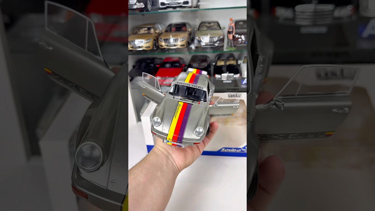 VOITURE SOLIDO PORSCHE 911 RSR KREMER RALLY 1973 1:18 NEUF BOITE