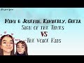 Mimi & Josefin, Kimberly, Greta - Sign Of The Times (Lyrics) - The Voice Kids 2019 (Battle)