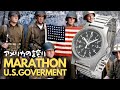 マラソン ジェネラルパーパス メカニカル WW194003SS ミリタリーウオッチ 米軍が採用したヴィンテージスタイルの復刻版 小ぶりながらも質実剛健なフォルム