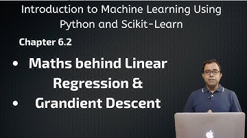 Maths behind Linear Regression and Gradient Descent - Intro to M.L with Python Scikit Learn tutorial