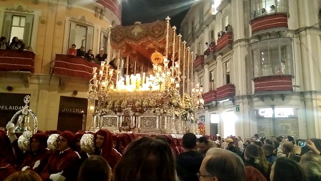 María de la O, gitanos, doble curva semana santa Málaga 2018