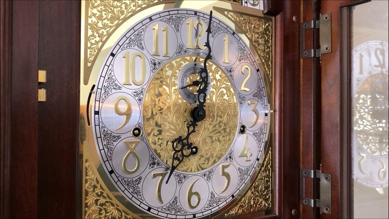 Sligh Triple Chime Grandfather Clock Whittington Melody YouTube
