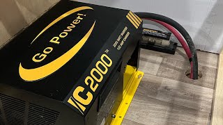 GoPower! IC2000W Inverter Charger install video.