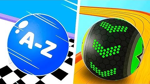 Going Balls Vs A-Z Run - All Level Gameplay iOS,Android - MEGA NEW APK UPDATE Best Games