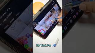 Diy Touch Pen 🖊️ #clay #diy #craft #touch #trend #pen #shorts