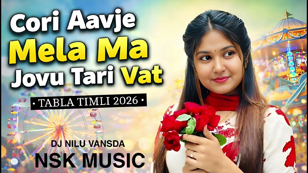 Chori Aavje Mela Ma Jovu Tari Vat | Tabla timli 2026 | Dj Nilu Vansda| Dj Ketan Vansda 