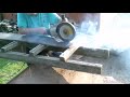 Как колхозным методом разрезать ленту для вездехода 14мм