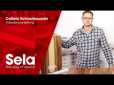 CaSela Professional Snare Cajon: Assembly Instructions - Videobauanleitung - Sela Instruments