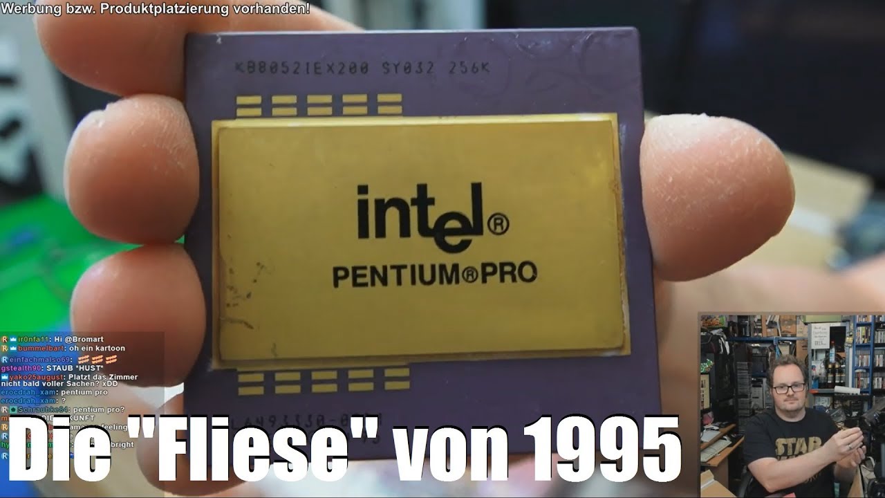 Crackys Bastelnacht - Intel Pentium Pro und das PS/2 Problem - YouTube