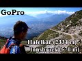 Trailrunning: Nordkette / Hafelkar (2334 m) - Innsbruck (570 m): downhill, GoPro