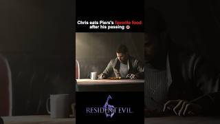 Chris eats Pierss food #residentevil