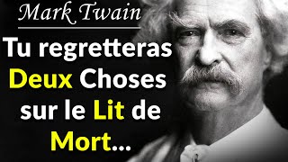 Citations de Mark Twain sur la Vie | Pensées et Sagesse