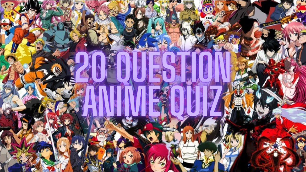 Anime Quiz Showdown- 20 questions to test your knowledge! #anime # ...