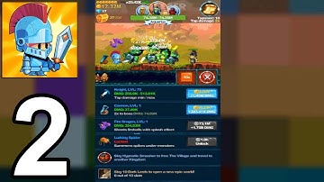 Tap Knight - RPG Clicker Hero Game Gameplay Part 2 (Android, IOS)