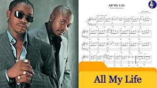 Video thumbnail of "All my life - K-Ci & JoJo (Piano Accompaniment)"