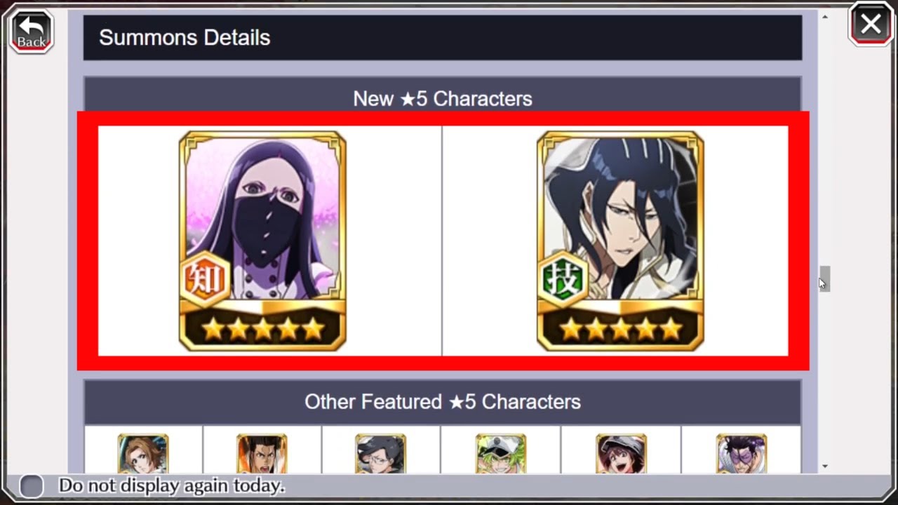 Mid Month Point Event Bonus Units (according to /u/Souldex) :  r/BleachBraveSouls