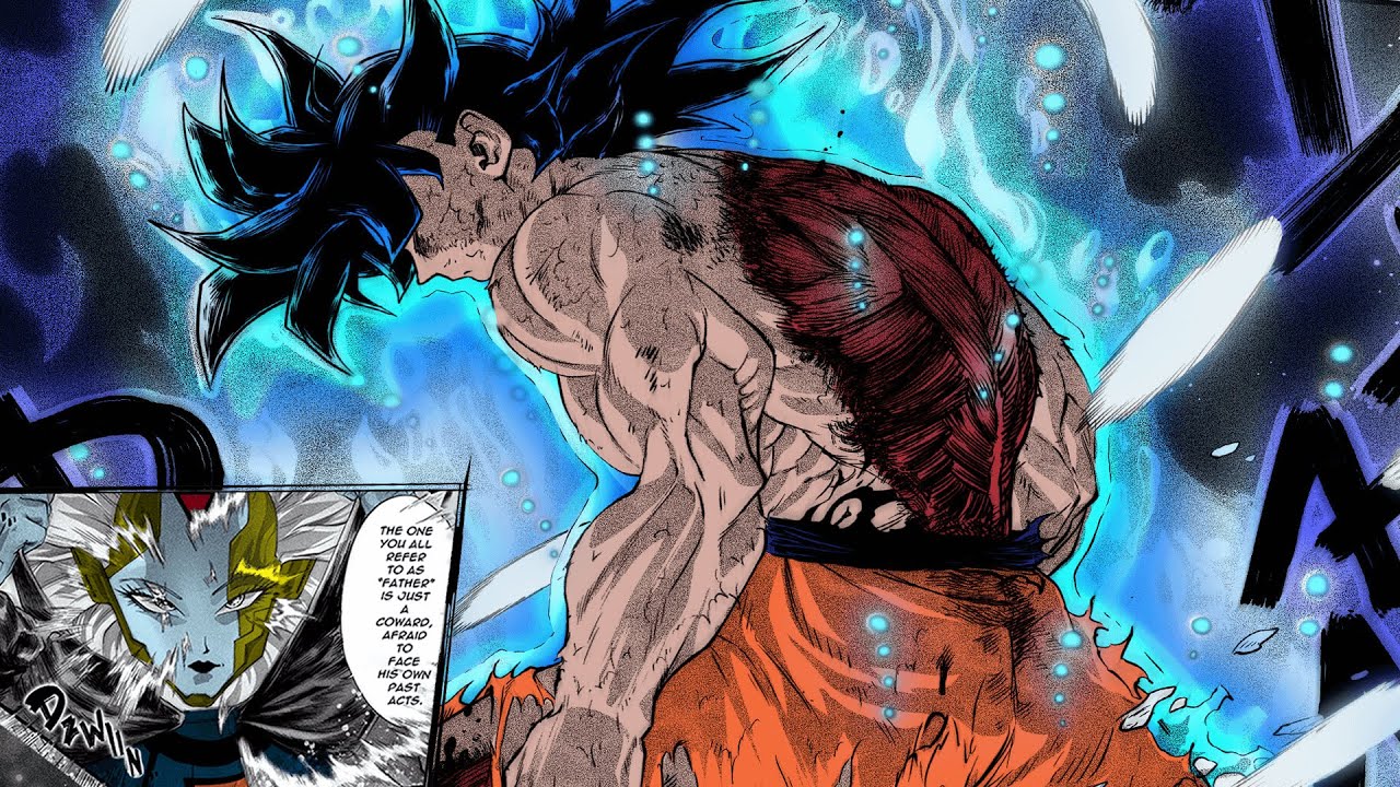 Goku vs bills manga