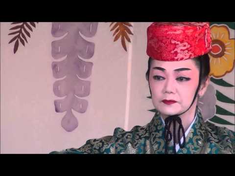 【首里城の舞】 かじゃで風 玉城流玉扇会 2015.9.30