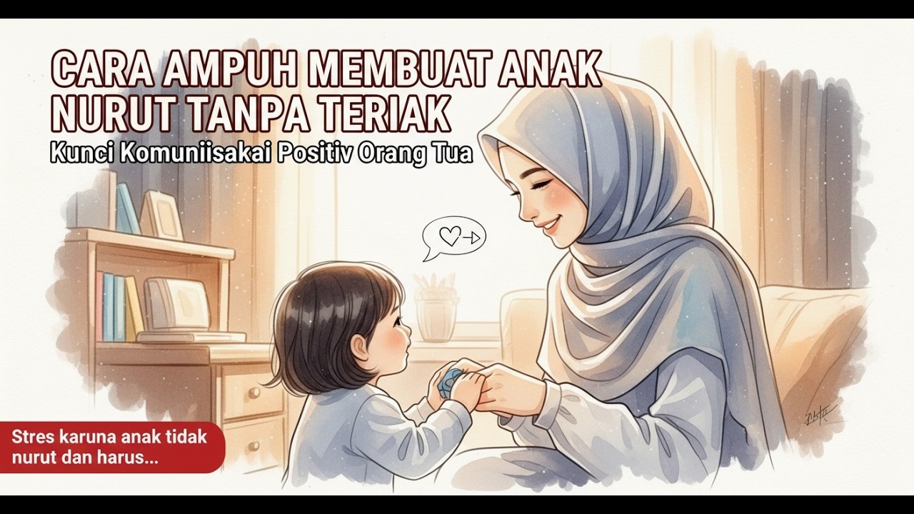 Cara Ampuh Membuat Anak Nurut Tanpa Teriak: Kunci Komunikasi Positif Orang Tua