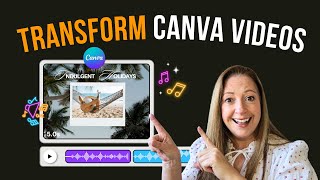 How to Add Audio in Canva Video: NEW! ✨