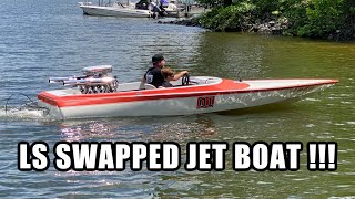 FIRST DRIVE OF A CLASSIC LS-SWAPPED JET BOAT!