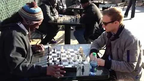 Washington square chess