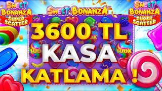 SWEET BONANZA SUPER SCATTER 🍭  3600 TL KASAYLA YENİ OYUN EFSANE VURGUN !🍭SLOT OYUNLARI TAKTİK  🍭