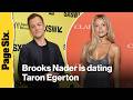Brooks Nader is dating 'Rocketman' star Taron Egerton